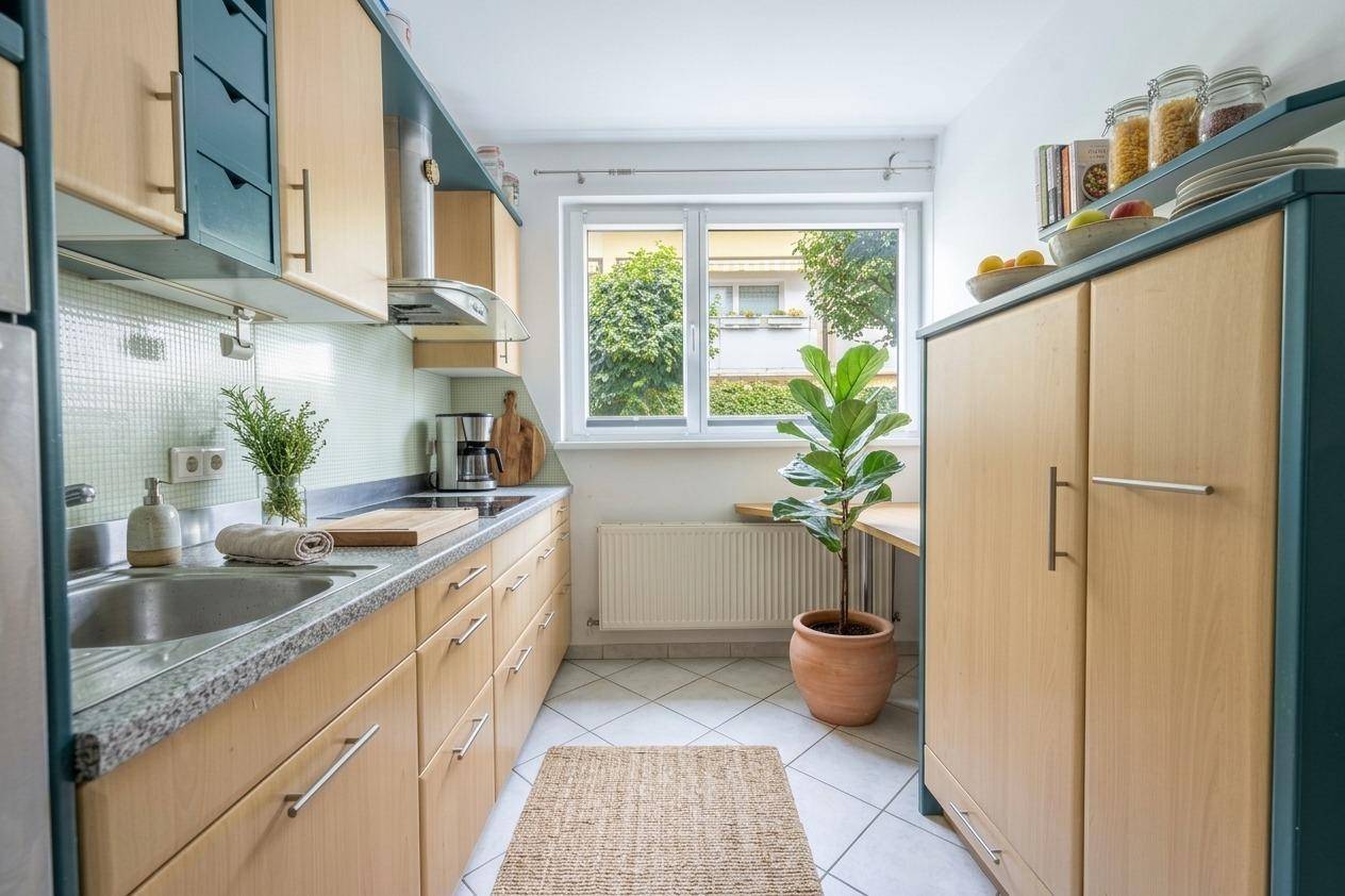 Wohnung über drei Ebenen mit eigener Terrasse
