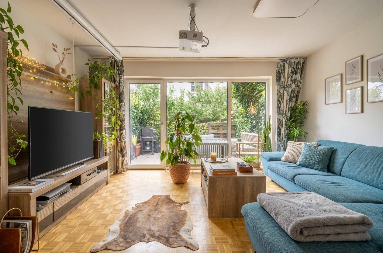 Wohnung über drei Ebenen mit eigener Terrasse