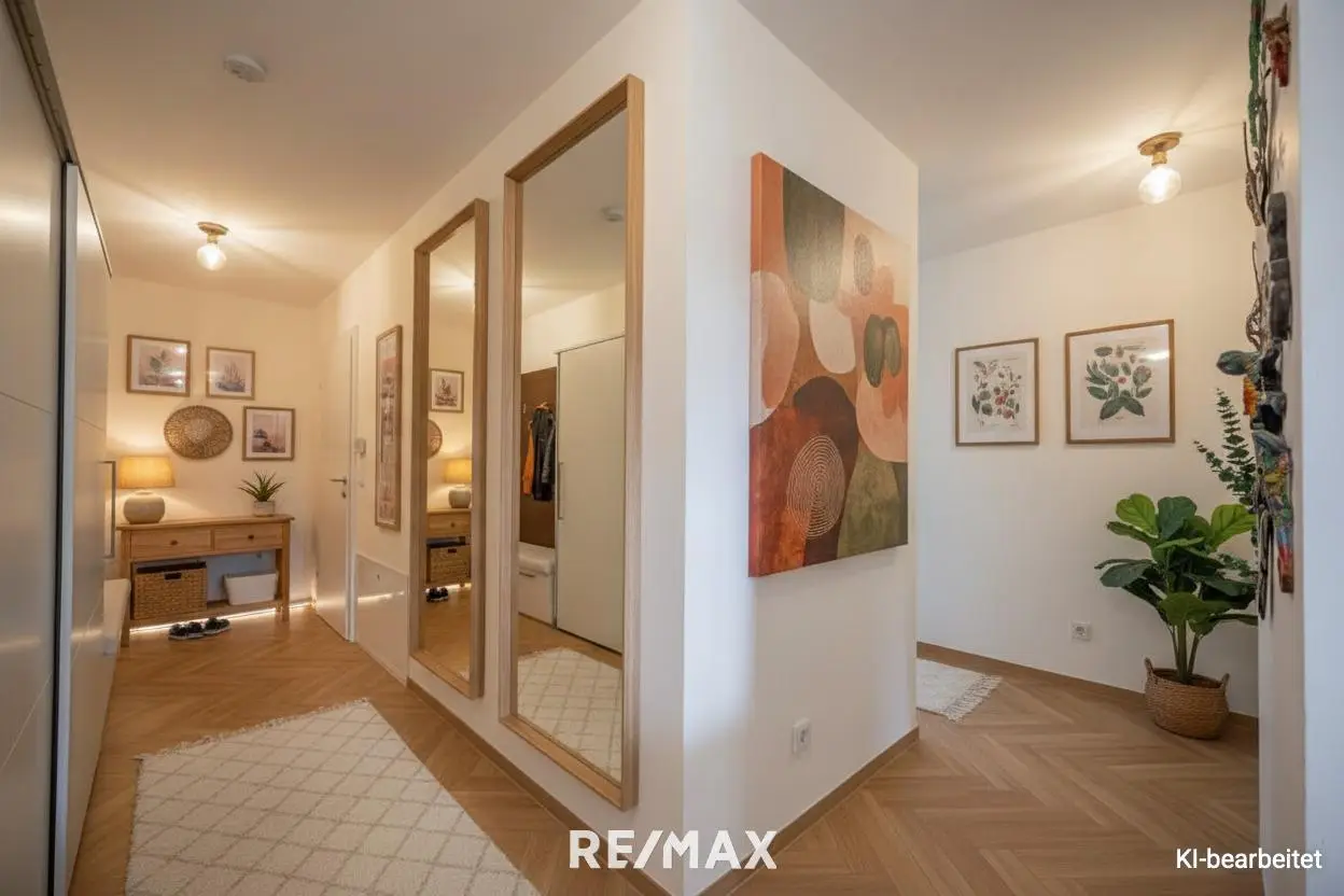 Wohnung mit Blick auf Wilder Kaiser und großem Balkon