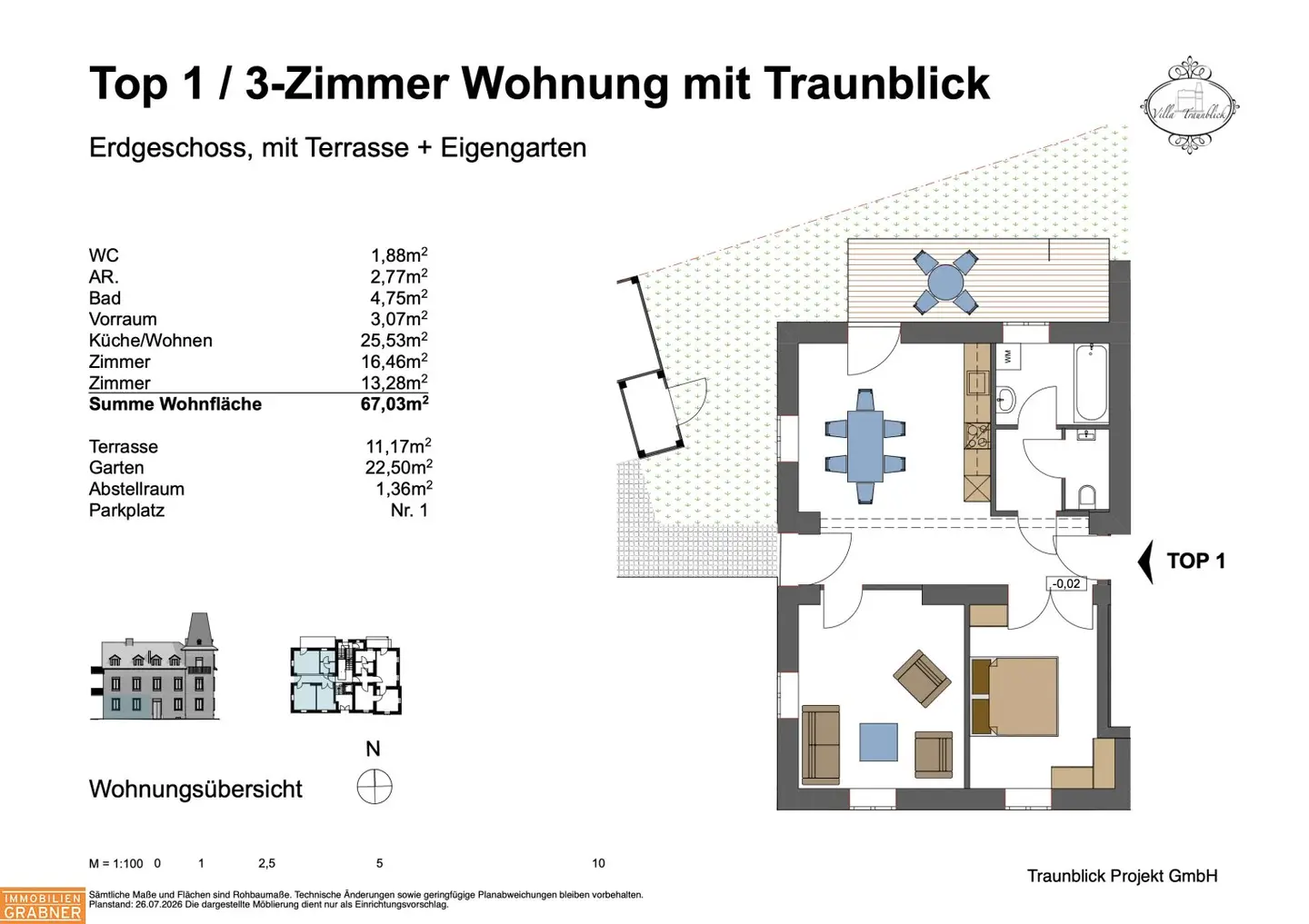 Residential development Villa Traunblick