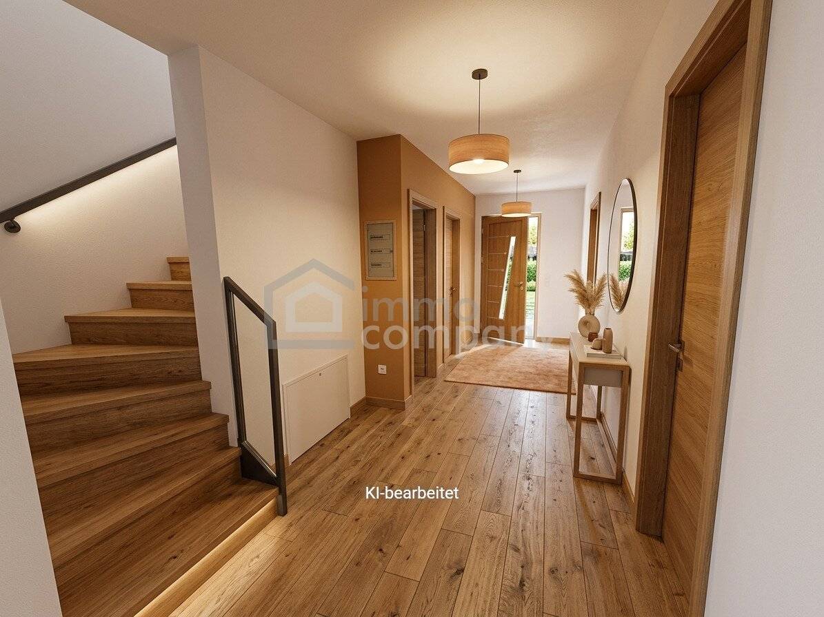 Modern semi-detached house in Grieskirchen, 124m², 4 rooms, terrace, first occupancy