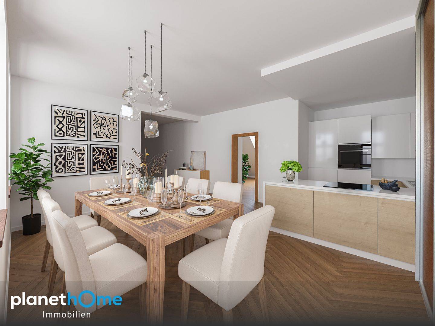 Lichtdurchflutete Maisonettewohnung im Altbau mit Terrasse