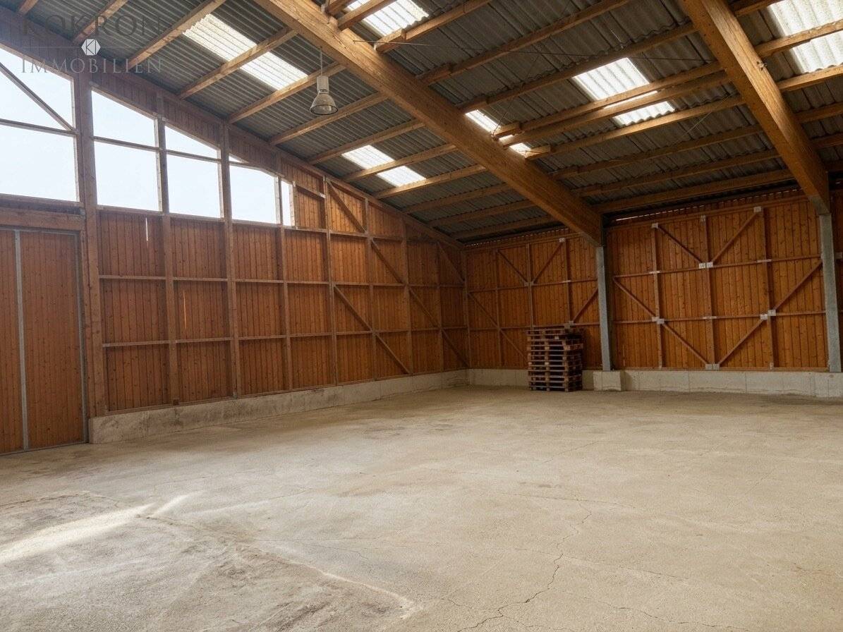 Horse keeping with distant view – agricultural estate in solitary location