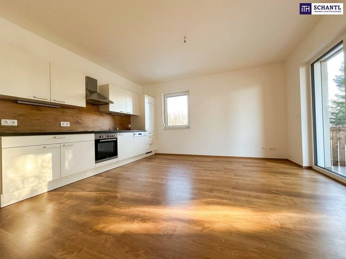 Fine 2-room apartment with generous balcony and splendid green view in Kalsdorf Modern living in prime location Available from 01.10.2026 New build quality