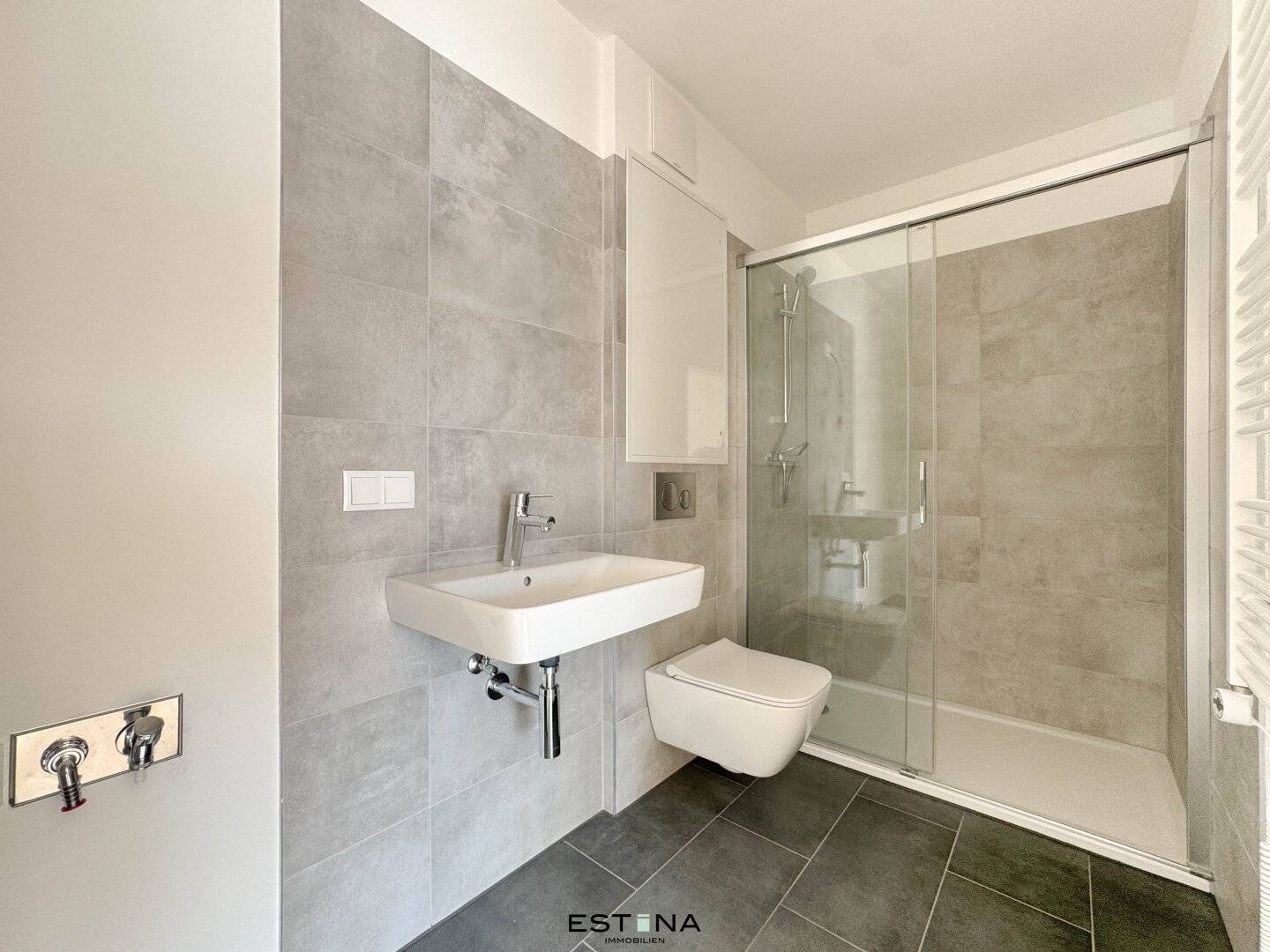 New rental apartment in first occupancy