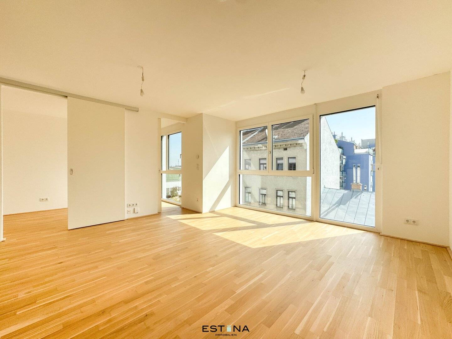 New rental apartment in first occupancy