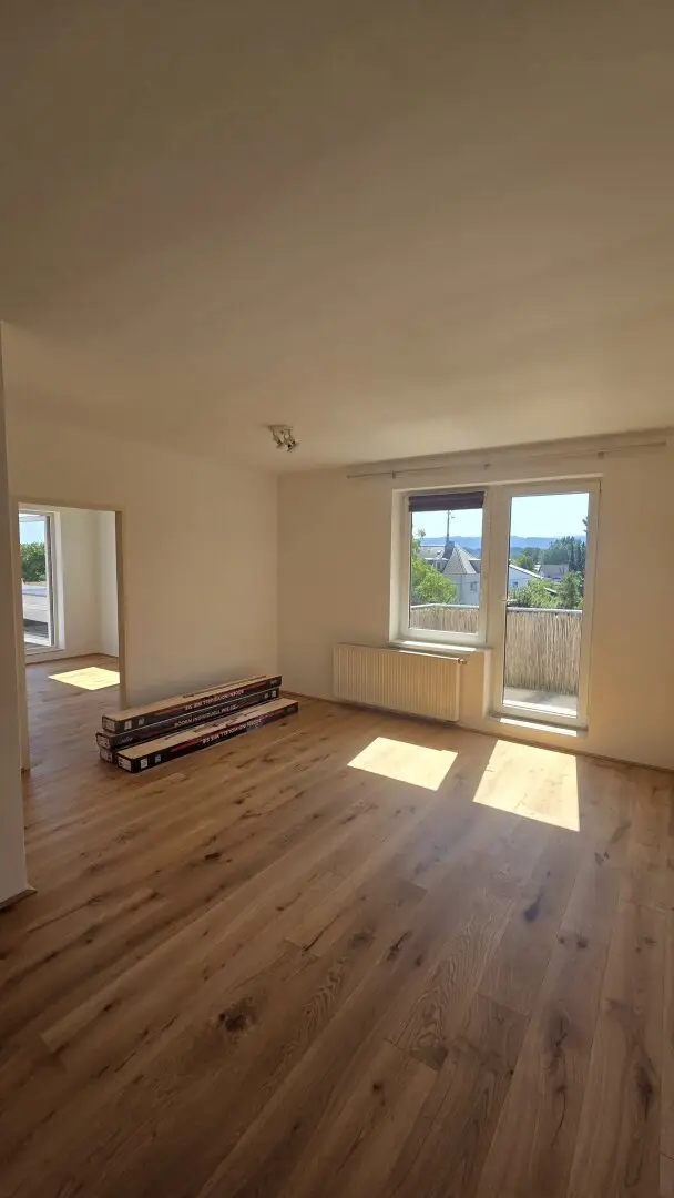 3-room apartment in the center of Vöcklabruck. Courtyard-facing with view of greenery - Owner-occupancy or rental - Free underground parking space (Commission-free)