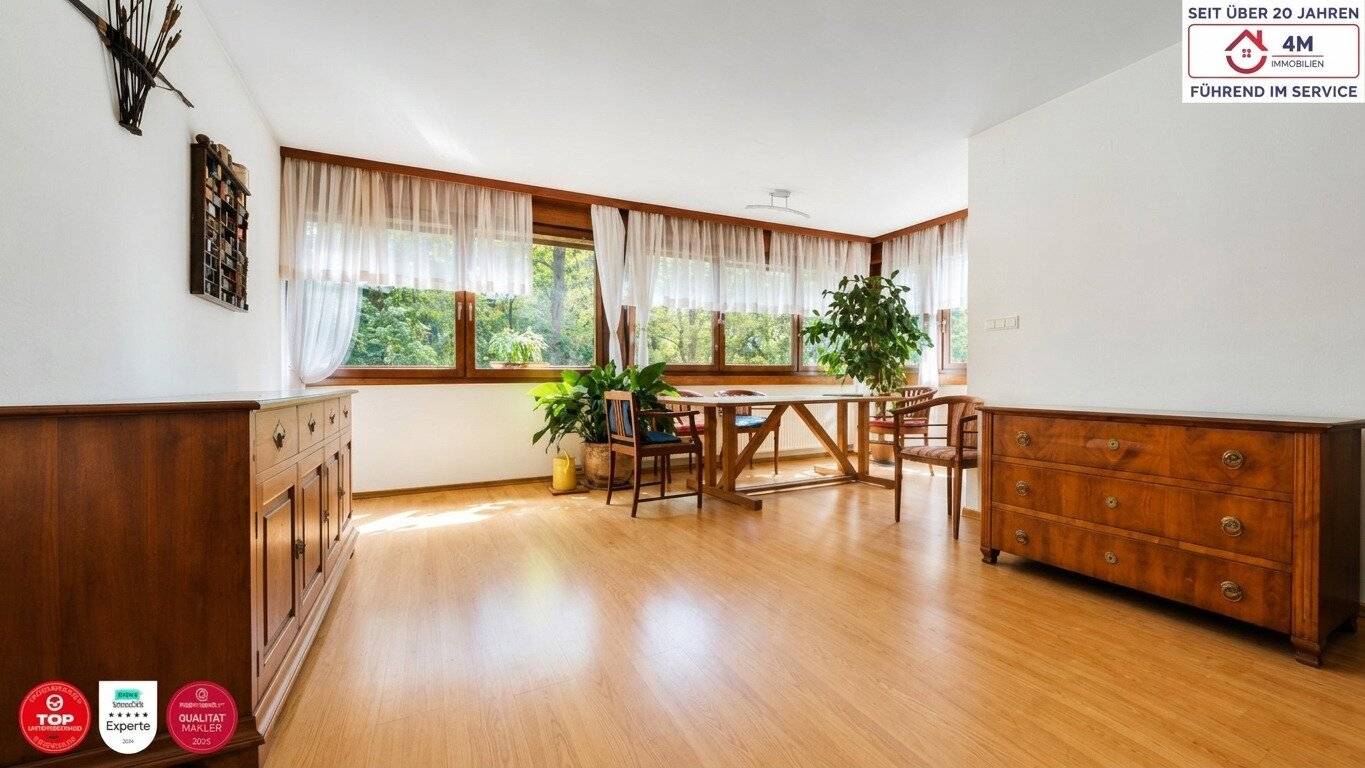 Spacious 3-Room Apartment with Green View – Great Connections despite Nature-Oriented Location