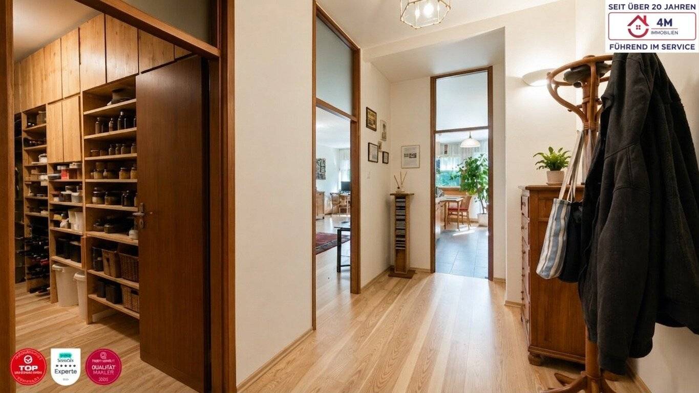 Spacious 3-Room Apartment with Green View – Great Connections despite Nature-Oriented Location