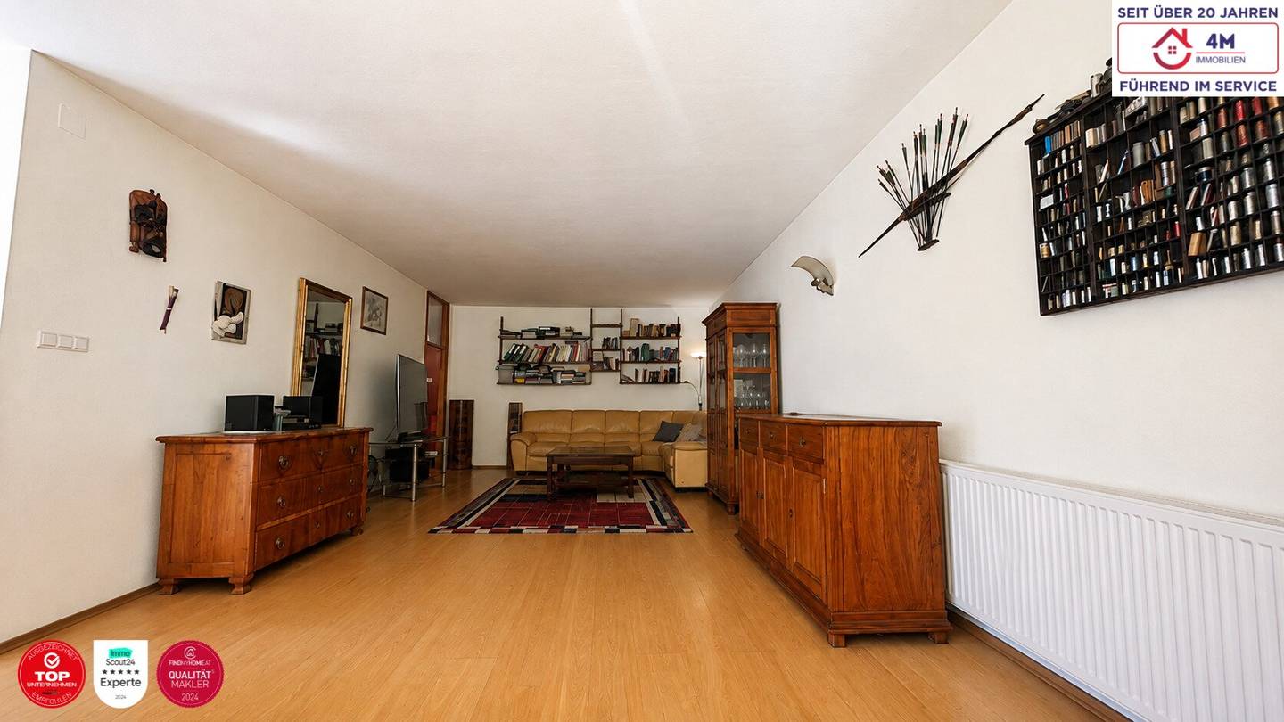 Spacious 3-Room Apartment with Green View – Great Connections despite Nature-Oriented Location