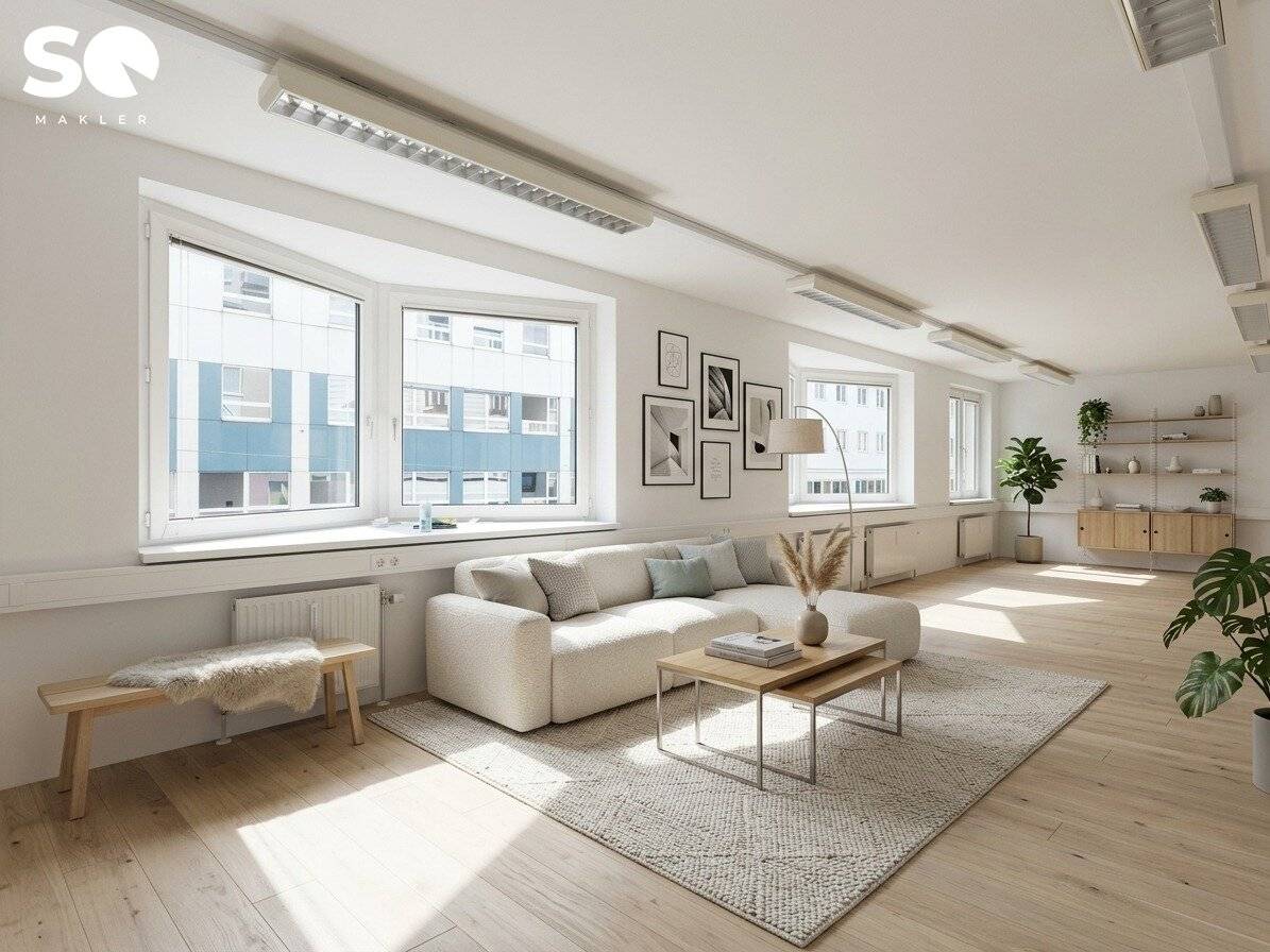#SQ - Moderne Wohnung mit vielseitigem Gestaltungspotenzial und großer Terrasse auf einer Ebene Nähe Schlossquadrat!
