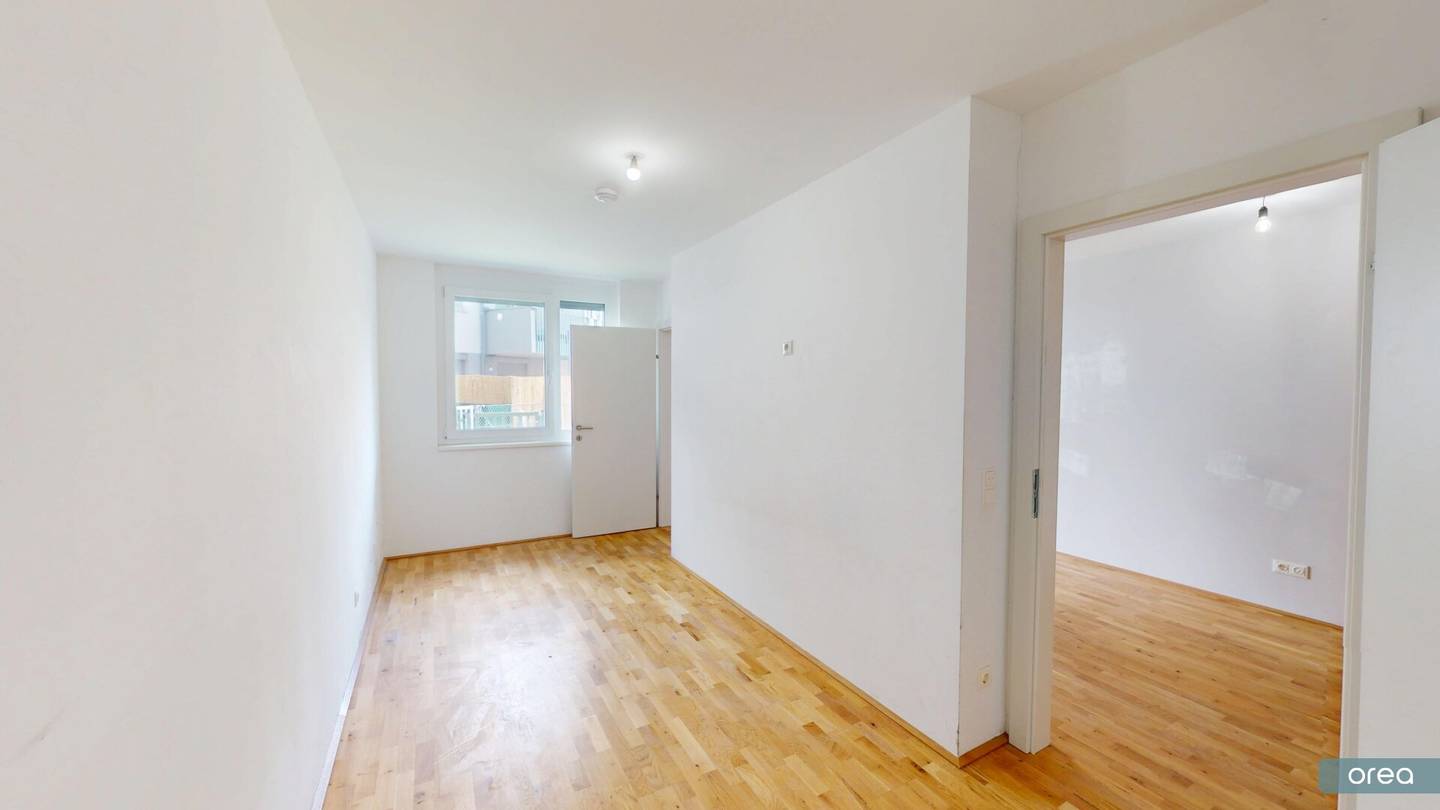 orea | Beautiful 2-room garden apartment with terrace in the 22nd district | Smart viewing · Rent online