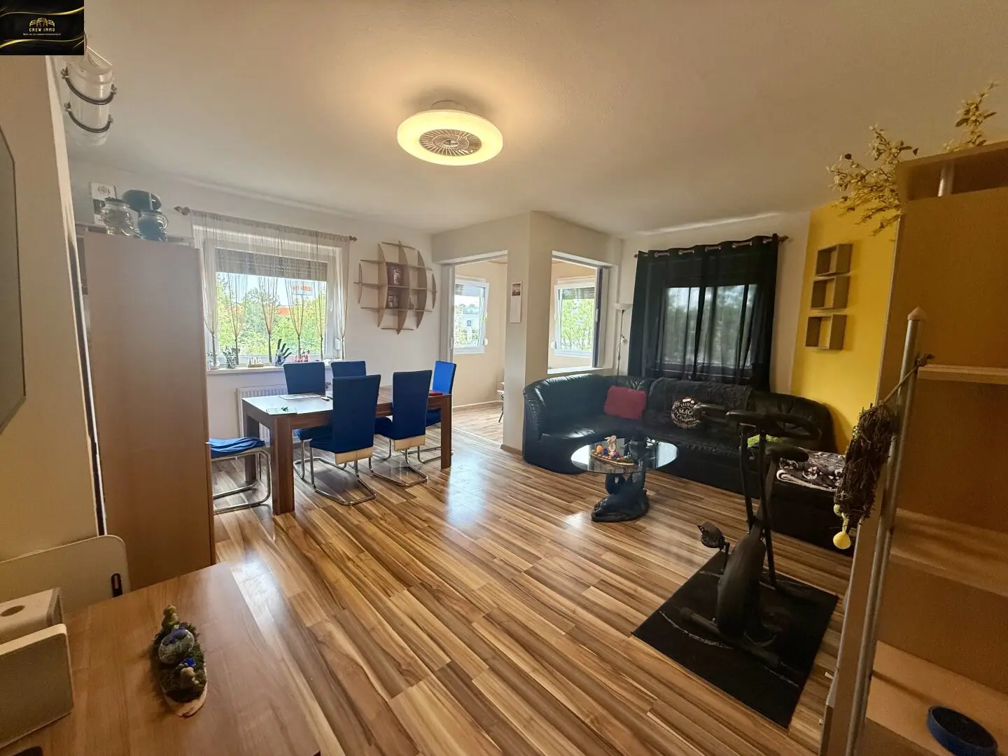 Well-maintained 4-room condominium in Neunkirchen
