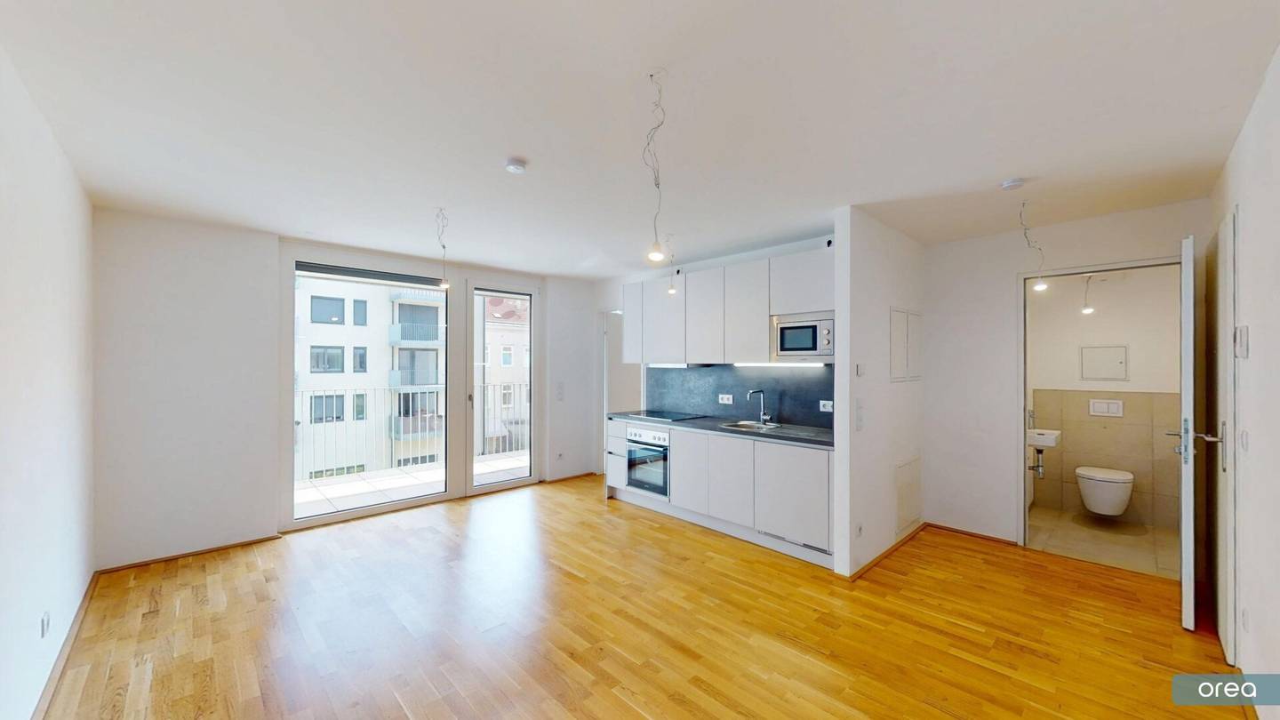 orea | Schöne 2-Zimmer Wohnung nahe U1 Keplerplatz | Smart besichtigen · Online anmieten