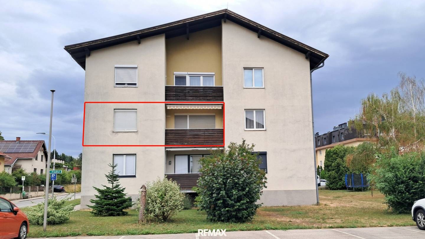 3-room rental apartment with balcony and parking space in Altlengbach