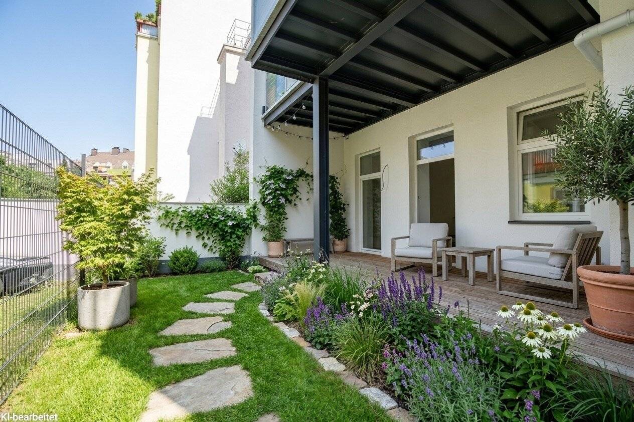 First occupancy - Renovated period apartment with garden in Vienna Floridsdorf