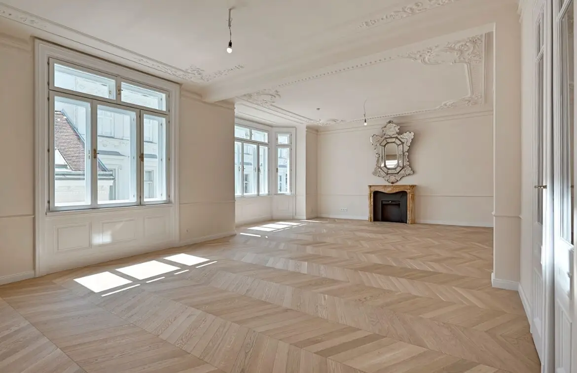 Erstbezug nach Sanierung – 145 m² mit Klimaanlage &amp; Fußbodenheizung im 4. Bezirk