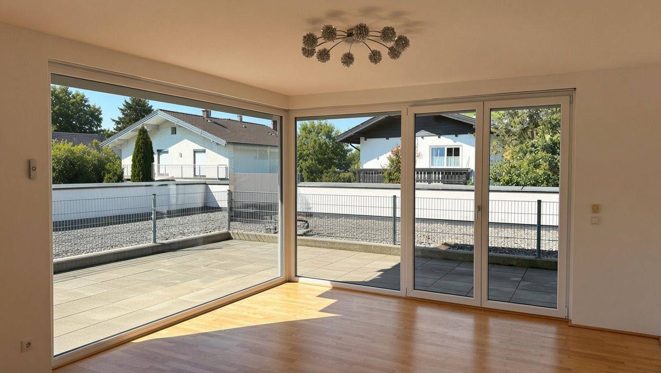 Penthouse with roof terrace and view of the Tennengebirge