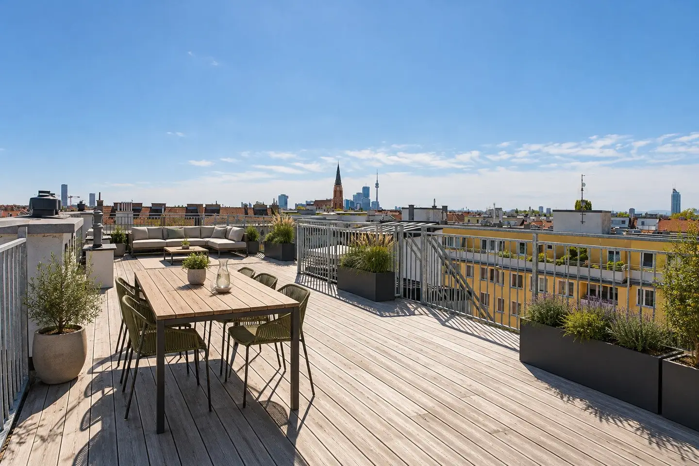 Terrace Dream - First occupancy 3-room apartment in Wien Floridsdorf
