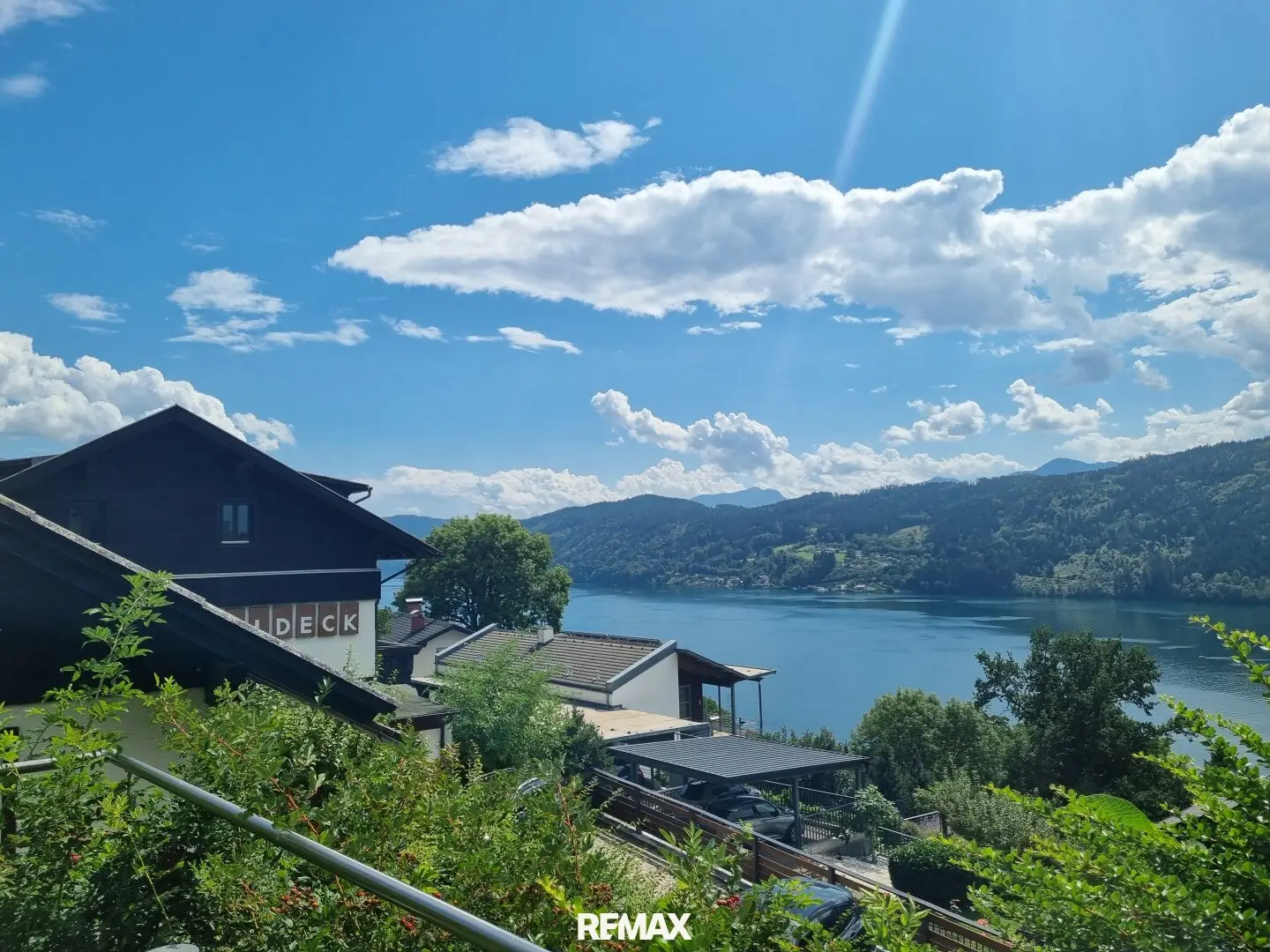 Ground floor apartment with terrace and lake view in Millstatt