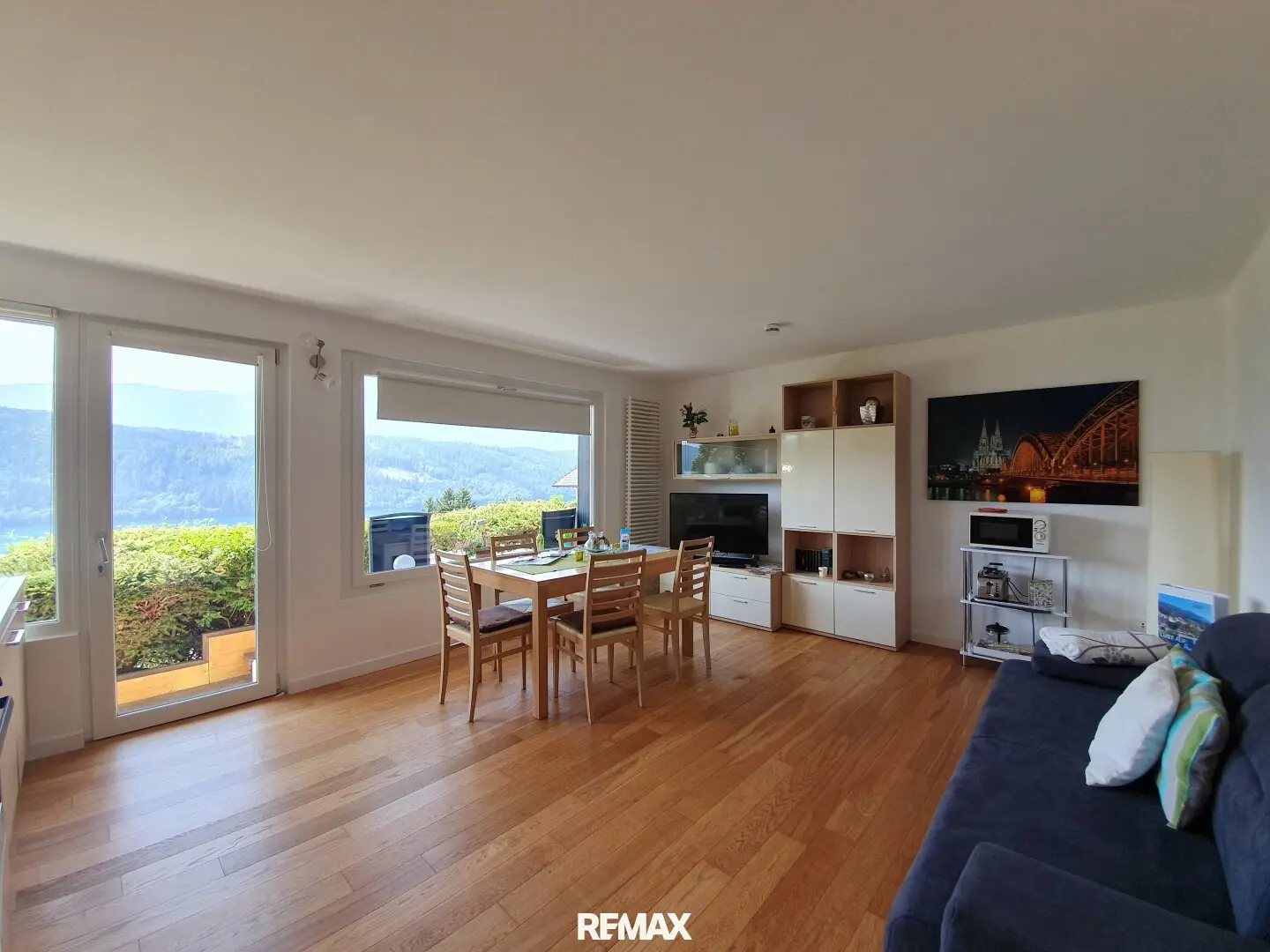 Ground floor apartment with terrace and lake view in Millstatt