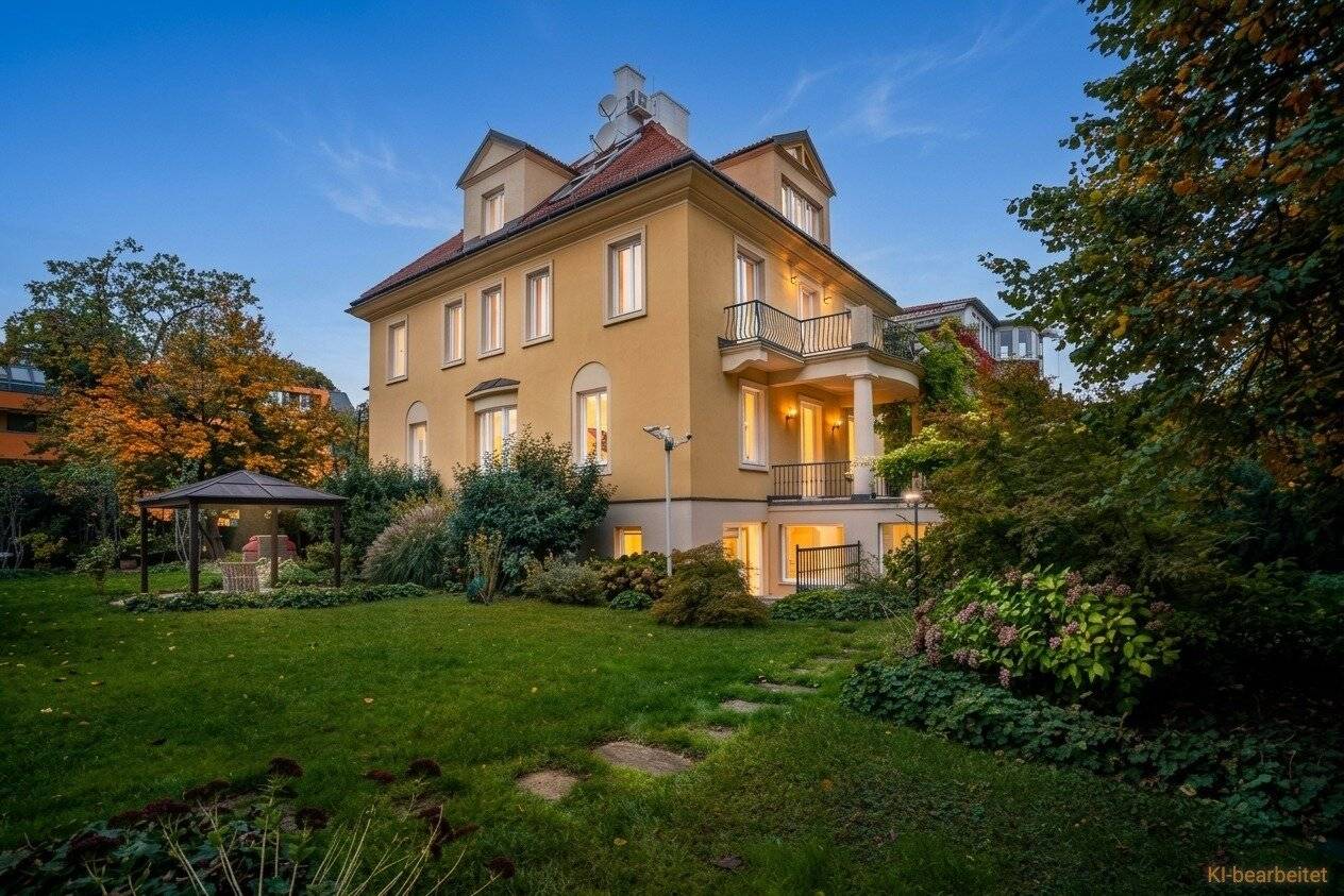Exklusive klassische Villa mit traumhaften Garten in Althietzing