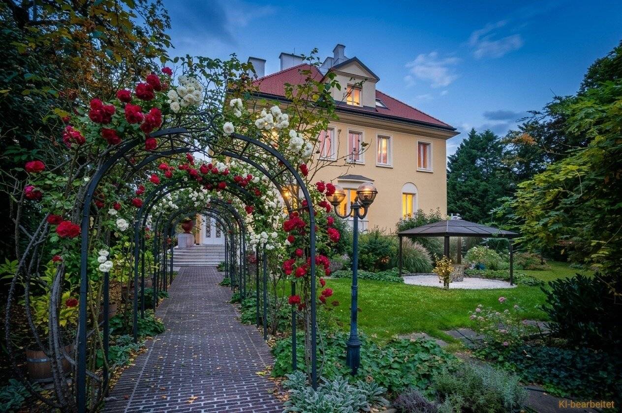 Exklusive klassische Villa mit traumhaften Garten in Althietzing