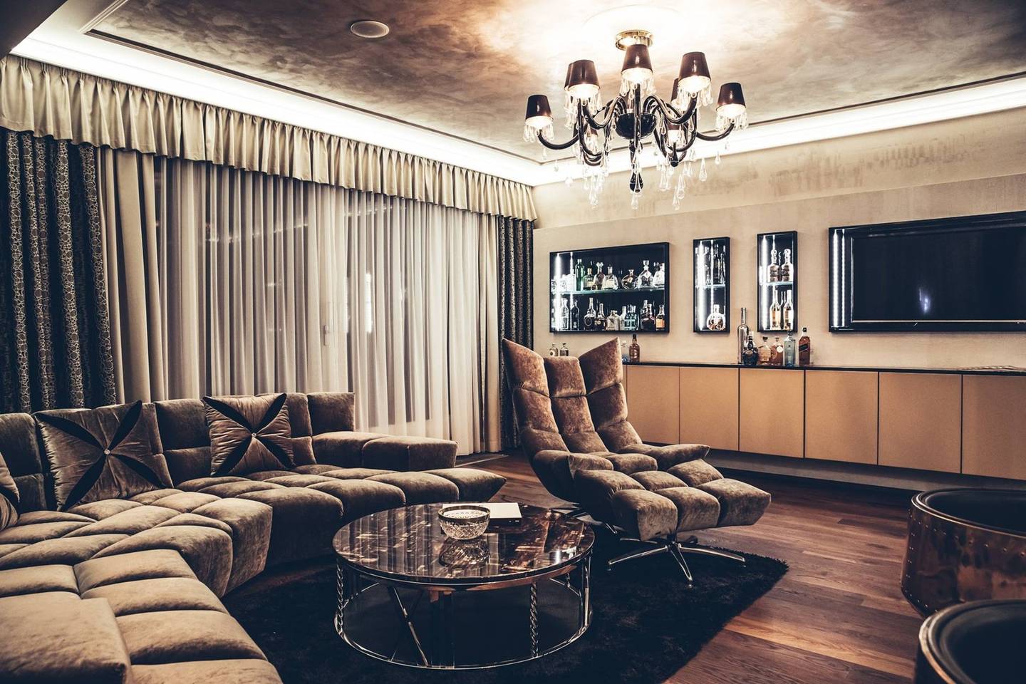 Representative event location with roof terrace Maisonettewohnung