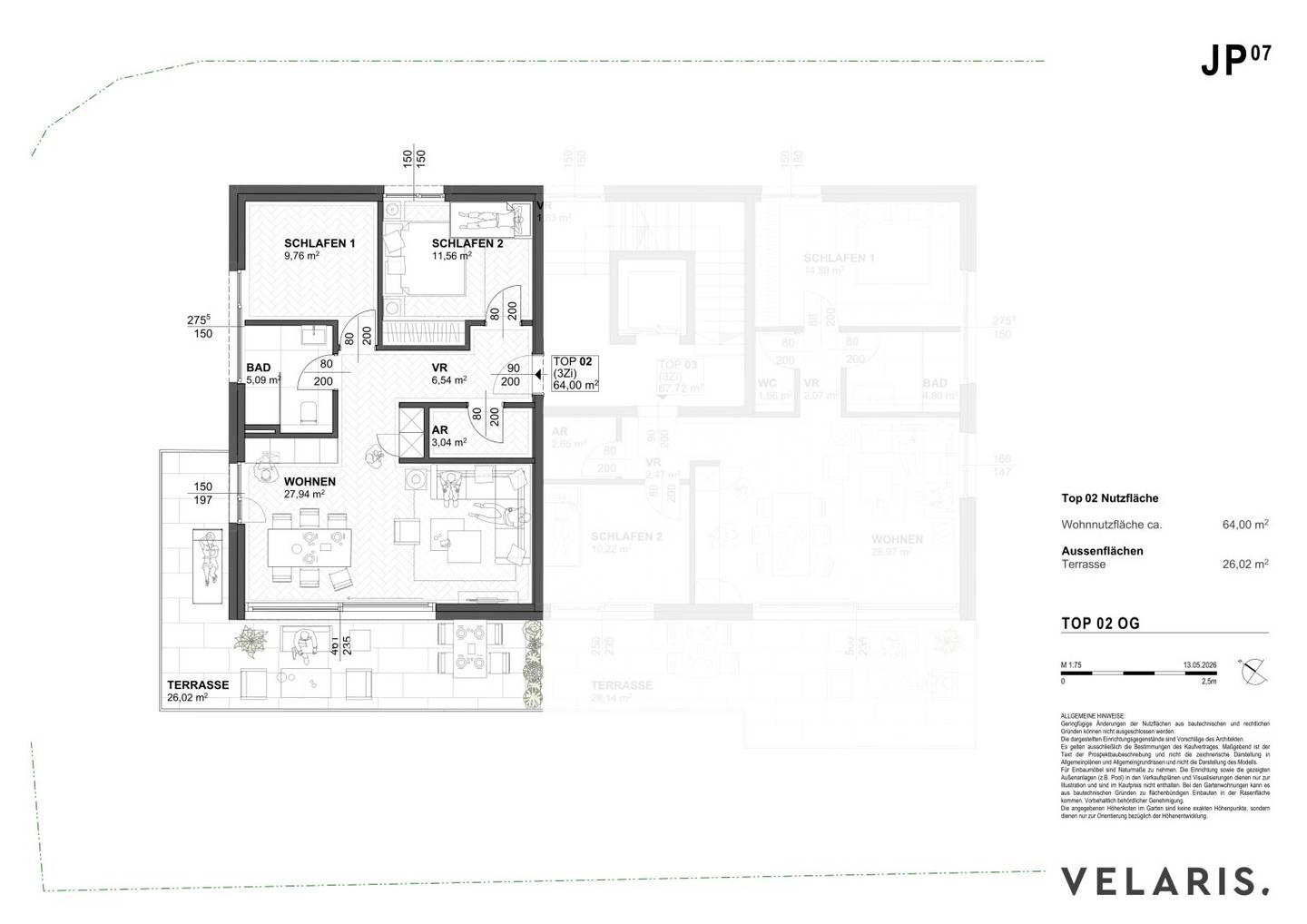 SALZBURG-AIGEN – Sales start: Compact 3-room terrace apartment as ideal investment or elegant city residence