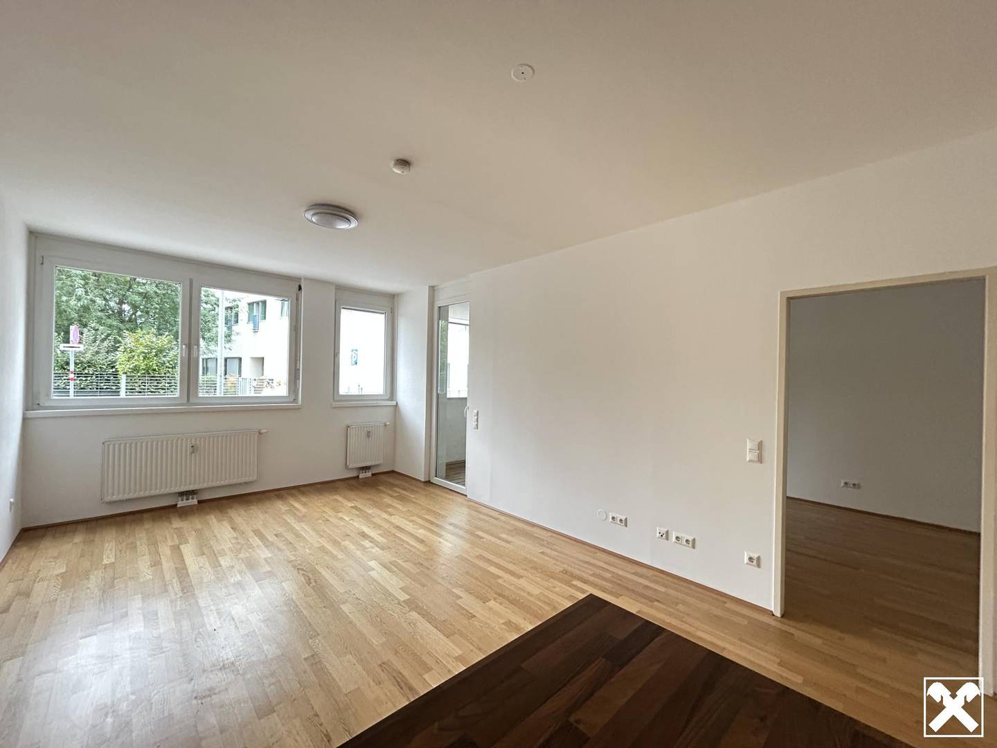 Wohnung with loggia and pool by the Cherry Blossom Park