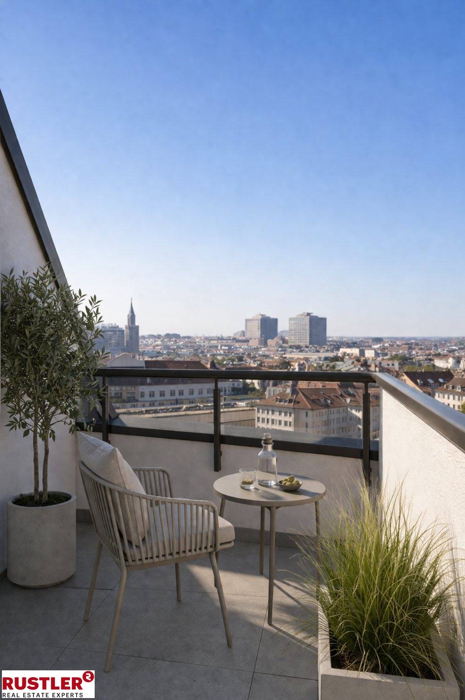 Dachgeschosswohnung mit Wienblick und Aufzug