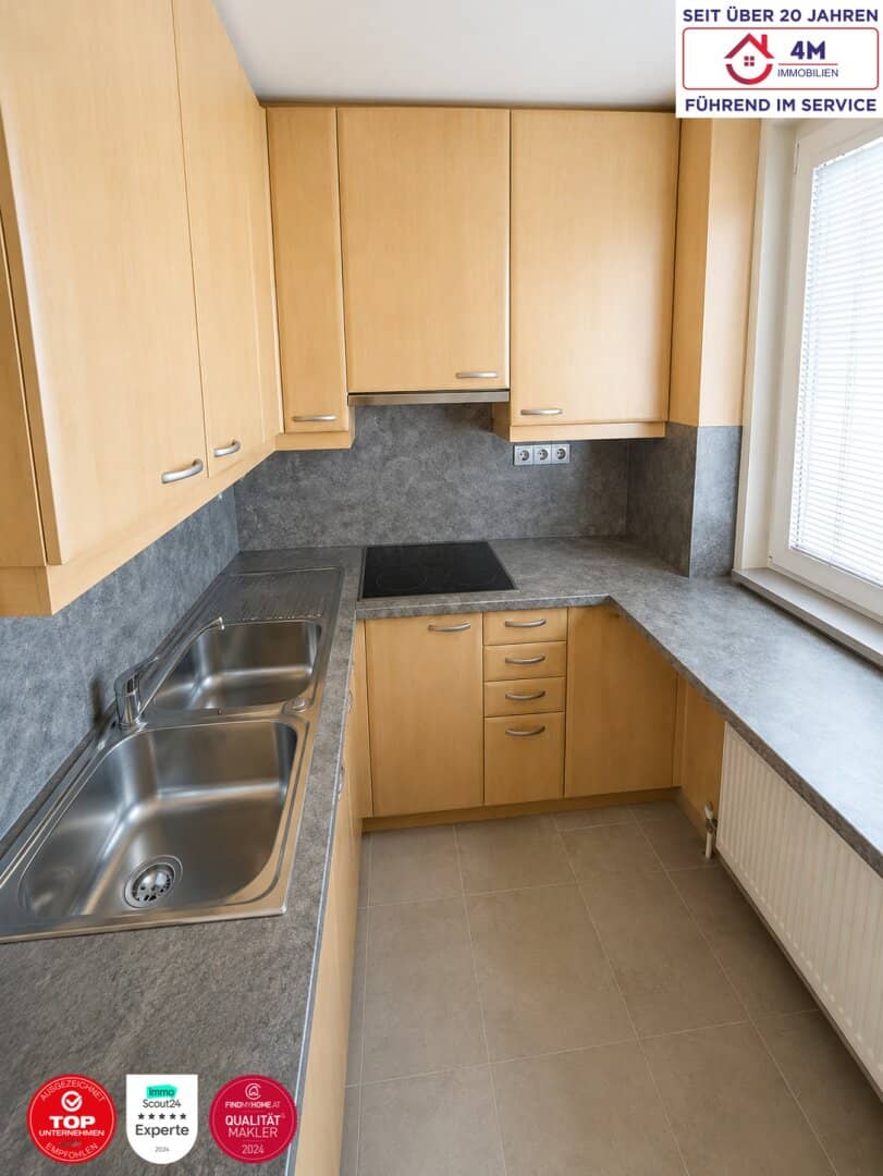 Renovation-required 3-room apartment with potential near AKH