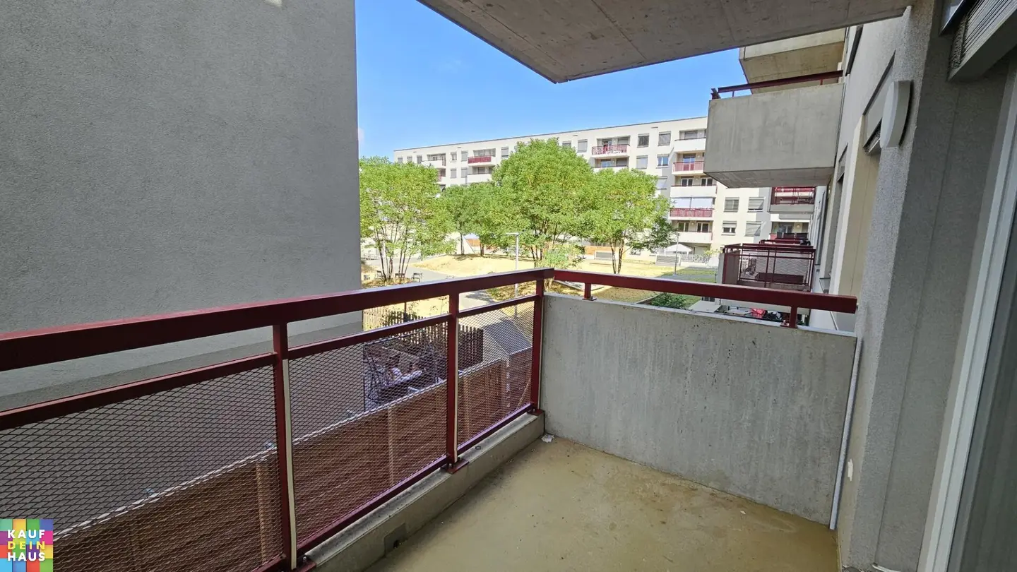 2-room apartment with balcony - open-ended tenancy