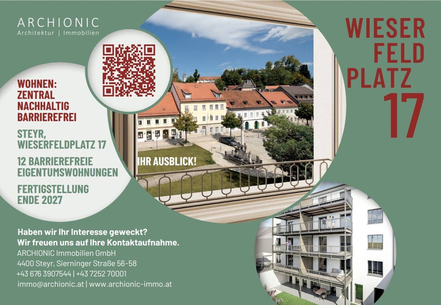 GARTENWOHNUNG in Steyrdorf - Projektstart