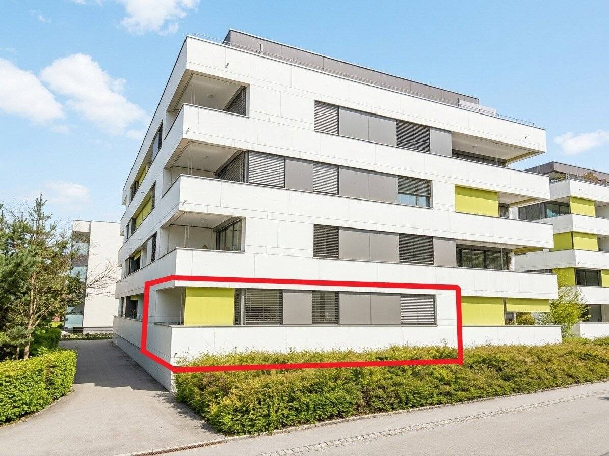 Modern 2-room apartment with loggia in Bregenz for rent