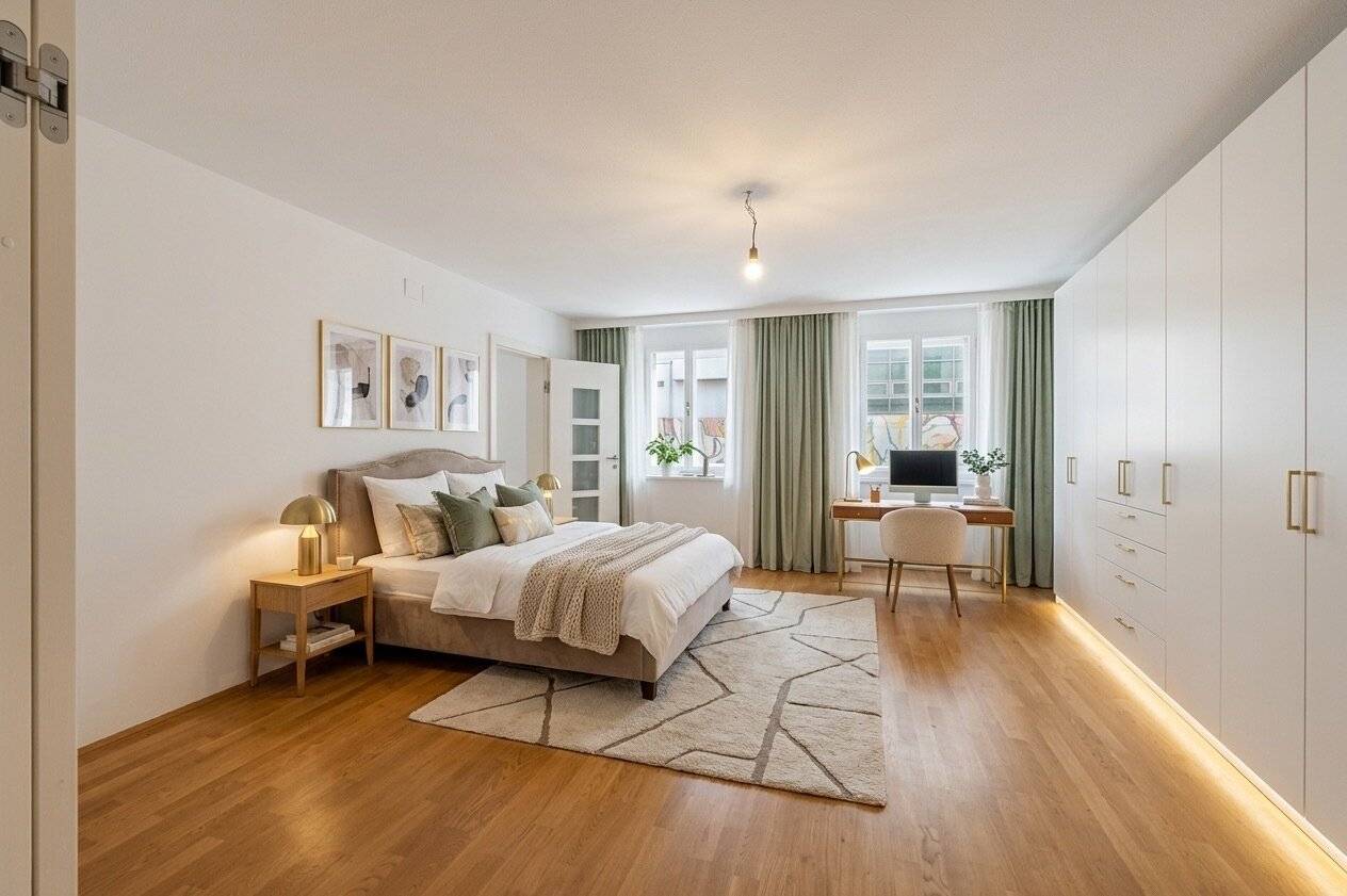 Three-room period apartment between Rochusviertel, Landstraße and green side of the city