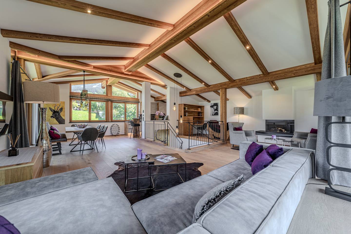 Wohnung im Chaletstil mit Garten in den Kitzbüheler Alpen