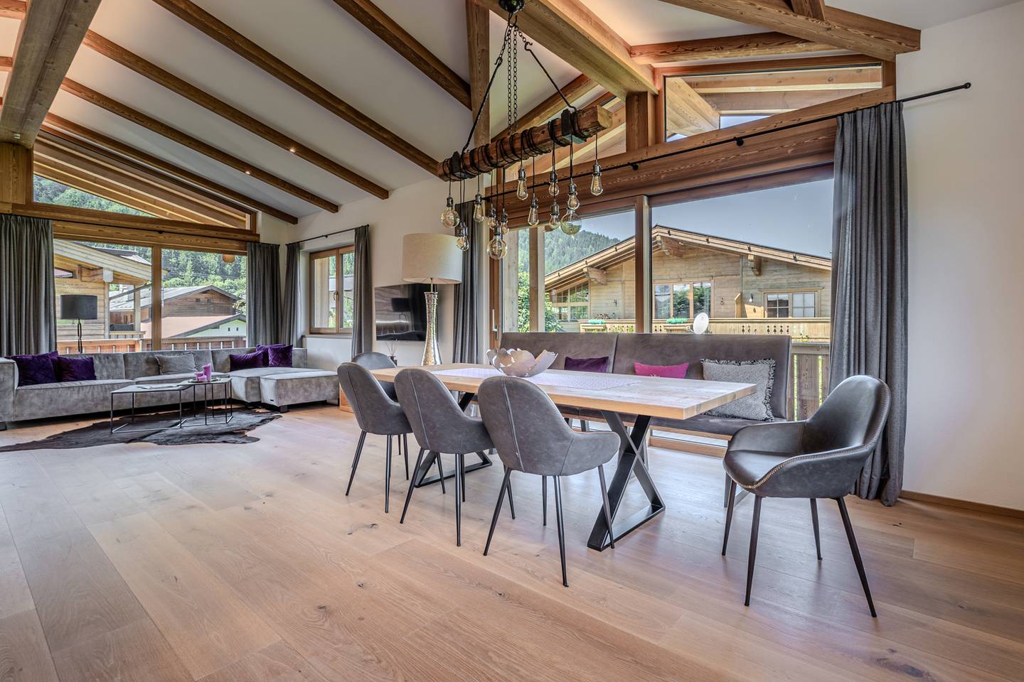 Wohnung im Chaletstil mit Garten in den Kitzbüheler Alpen