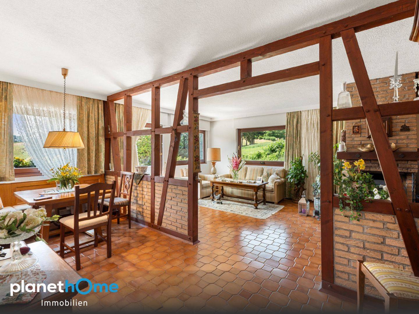 Charming family apartment with pool and large garden
