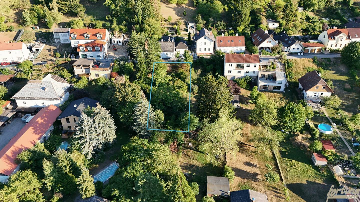 Building plot with wide view – your new family home in Königstetten