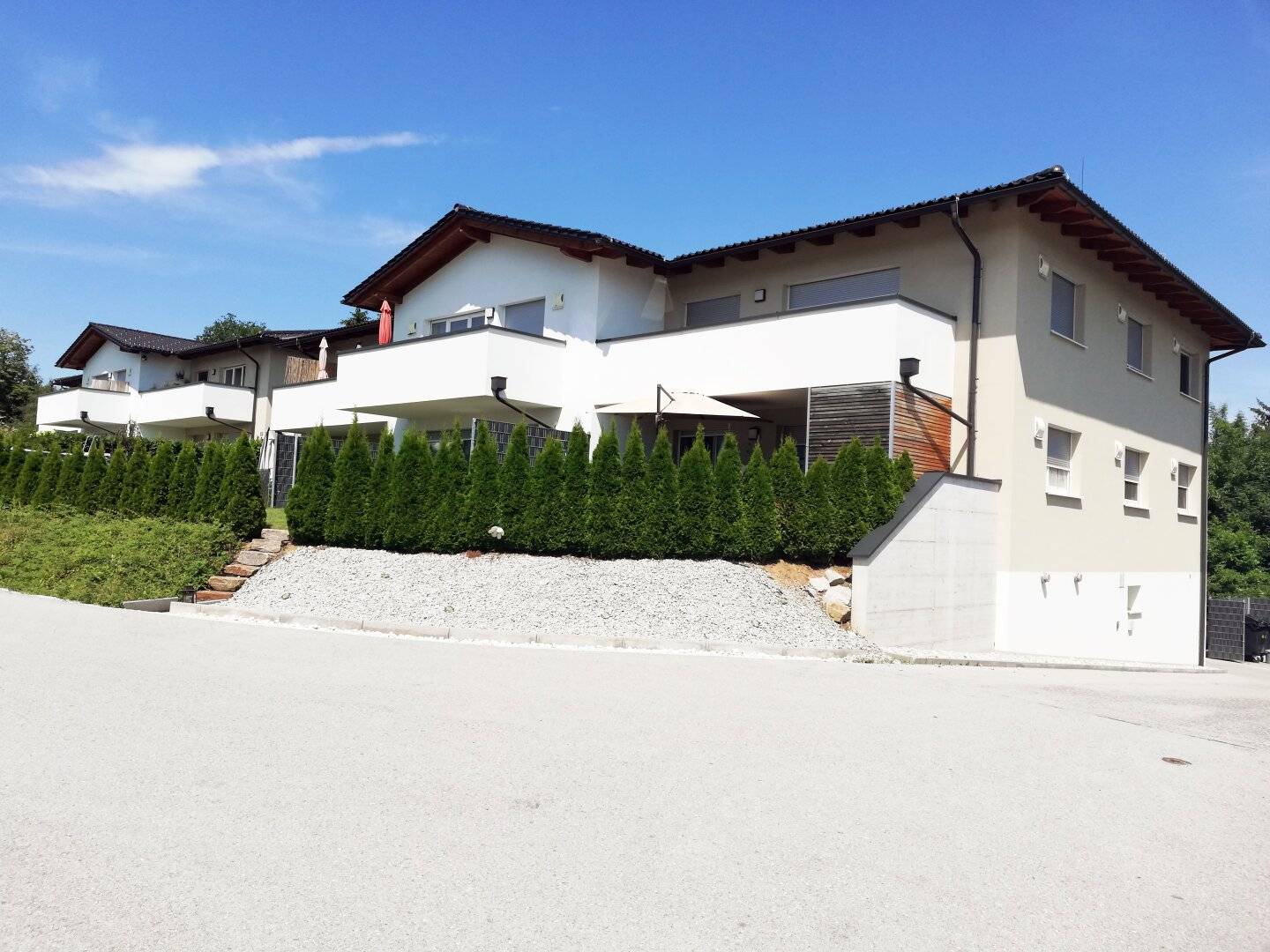 Modern rental apartment in a quiet location with large balcony