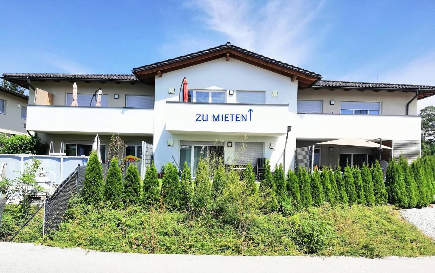 Modern rental apartment in a quiet location with large balcony