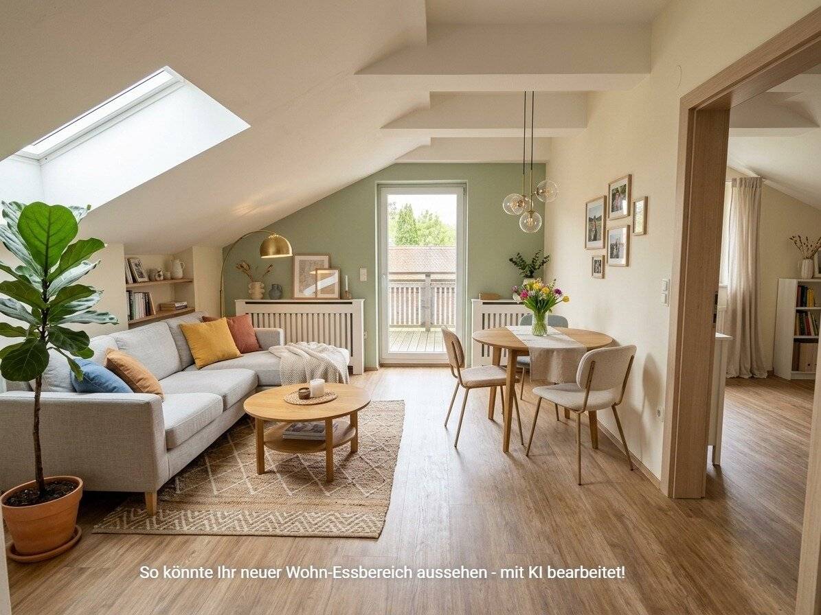 Sunlit apartment with cozy balcony seeks new tenants!