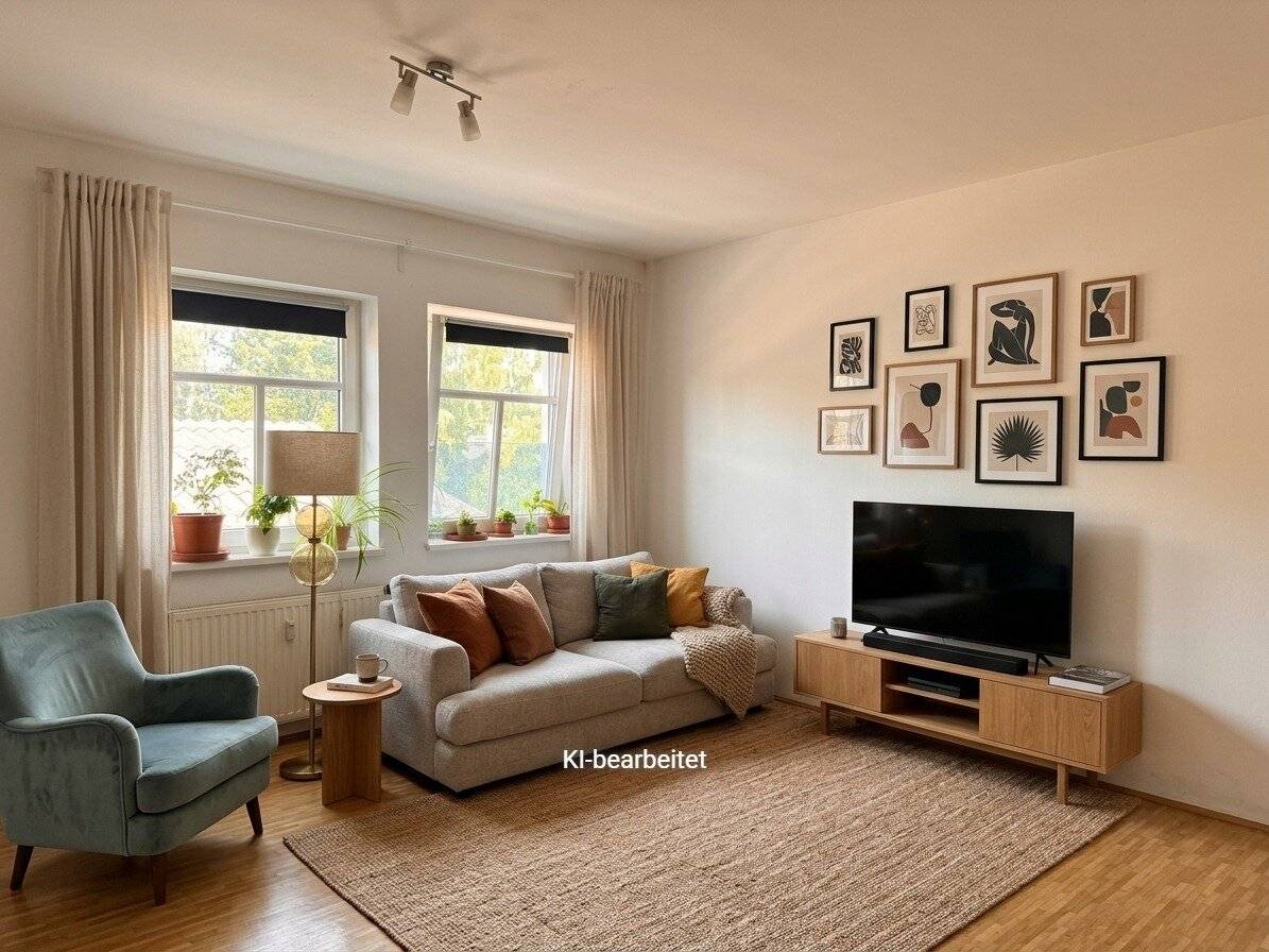 Zentral gelegene, gemütliche 2- Zimmer-Wohnung mit möblierter Küche in Lambach