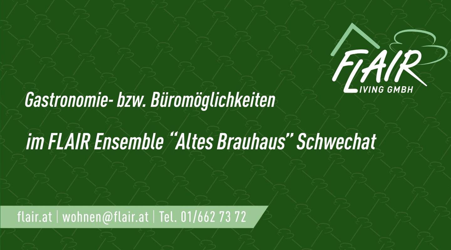 Flexibel konfigurierbare Allround-Gewerbeflächen | Dynamische Arbeits- und Nutzräume | im BRAUHAUS Ensemble by FLAIR - Schwechat