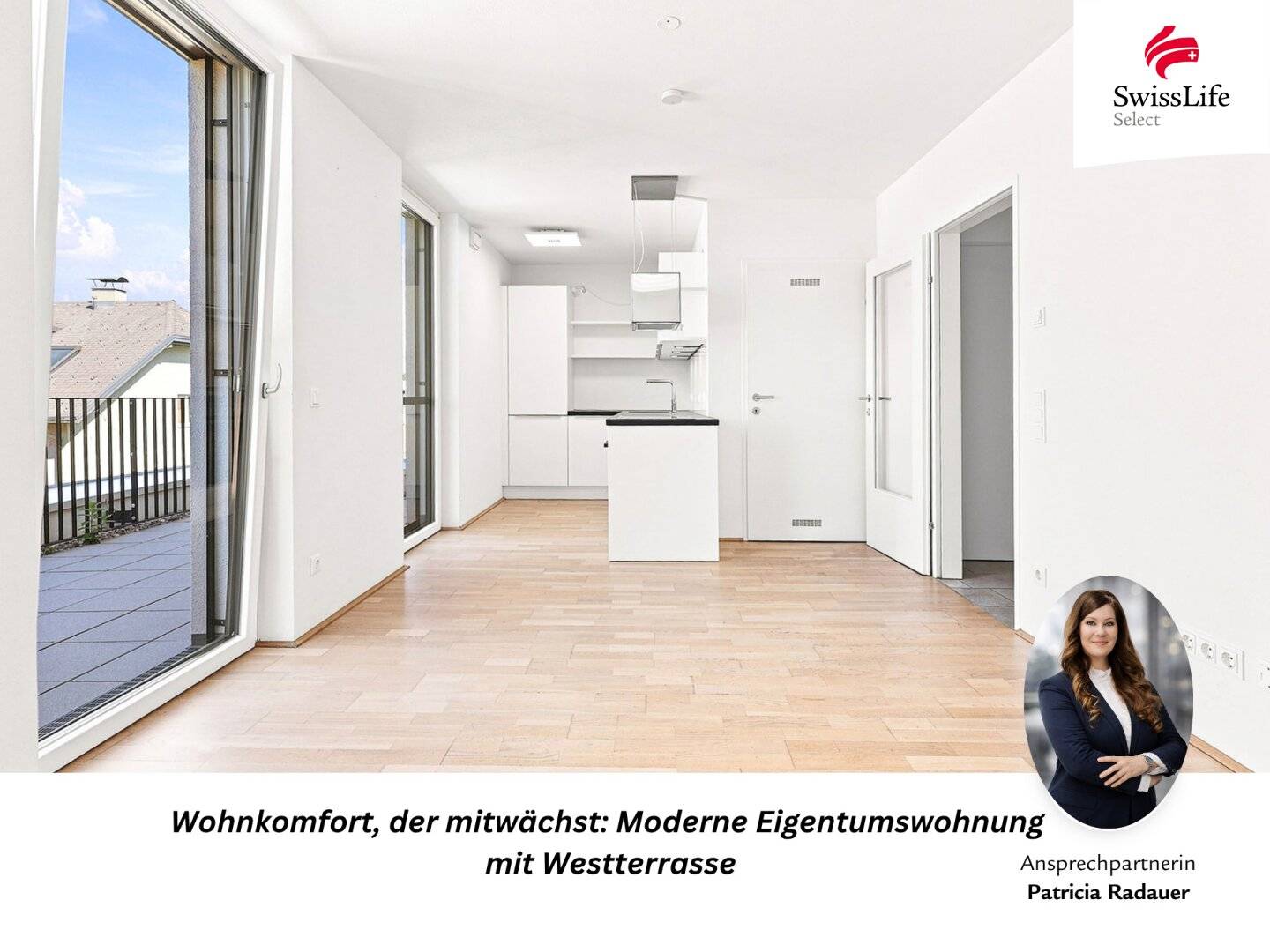 Your box seat in Oberndorf with sunny terrace and 3-room potential