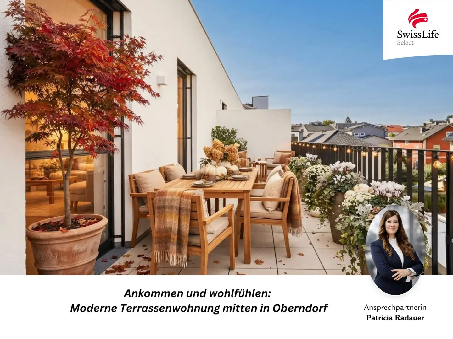 Ihr Logenplatz in Oberndorf mit Sonnenterrasse und 3-Zimmer-Potenzial