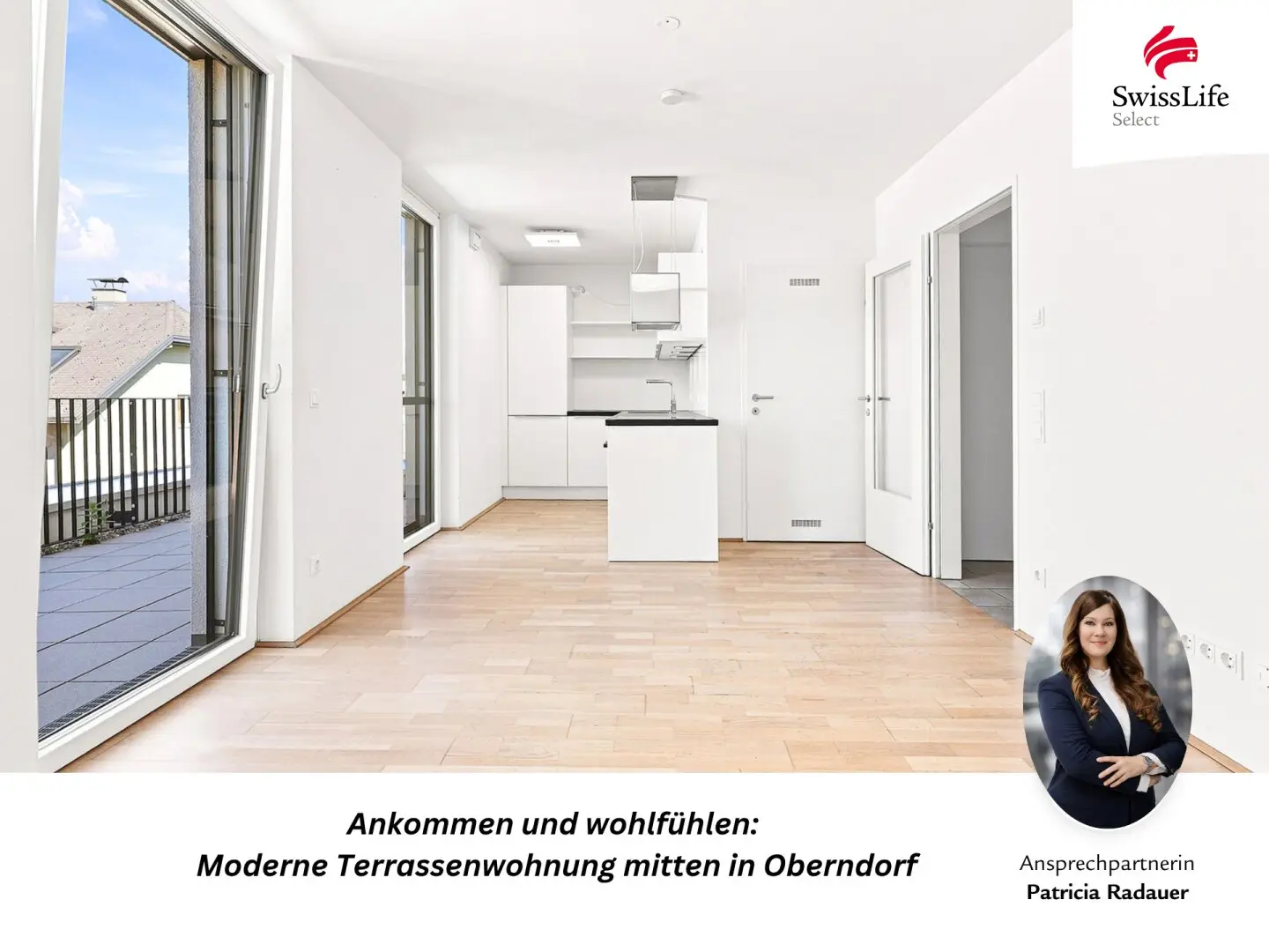 Ihr Logenplatz in Oberndorf mit Sonnenterrasse und 3-Zimmer-Potenzial