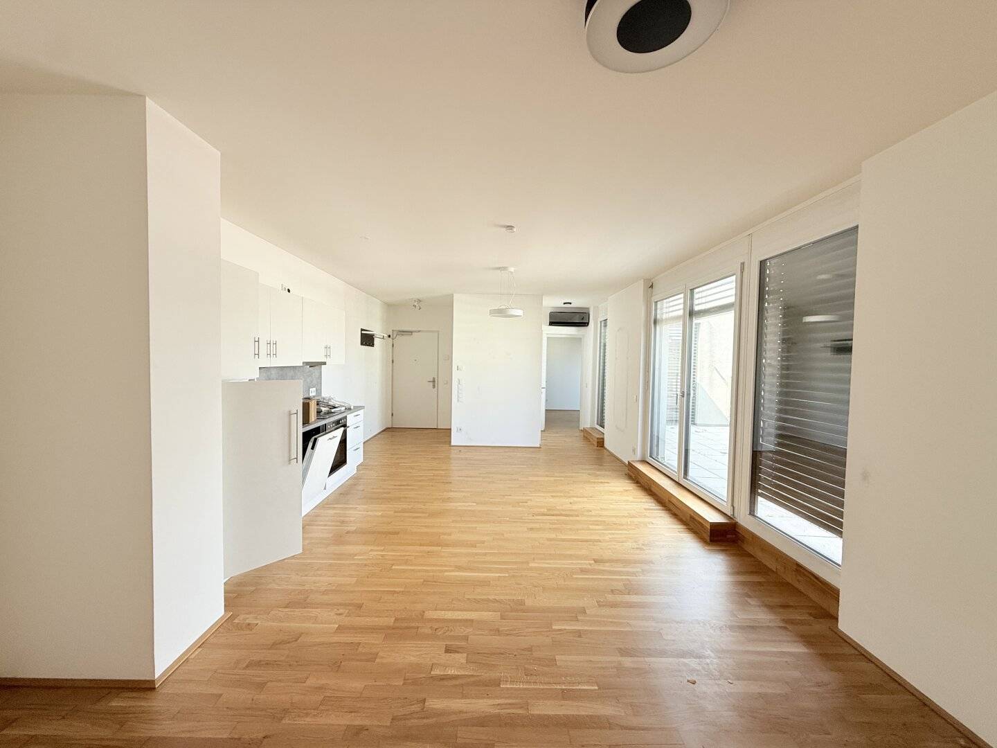spacious 2-room attic apartment with large terrace and en suite bathroom- available immediately