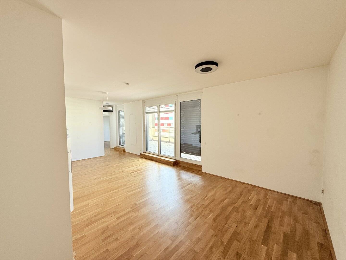 spacious 2-room attic apartment with large terrace and en suite bathroom- available immediately